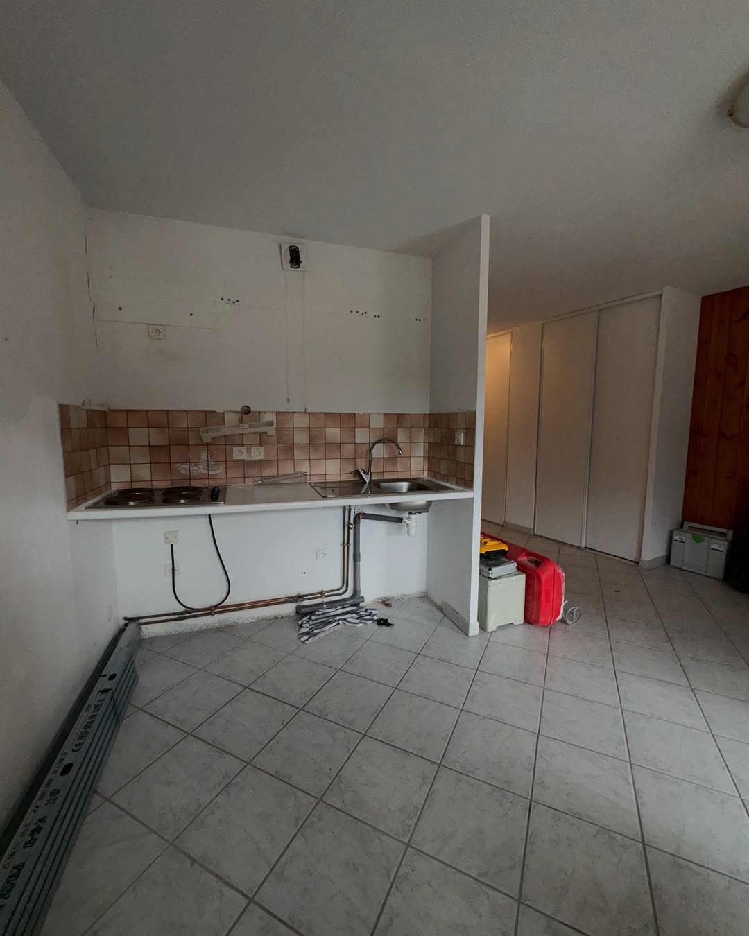 Avant rénovation salle de bain à Alfortville